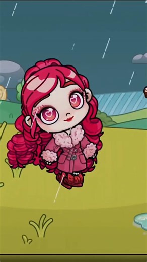 Red Glow Up Evolution ❤️✨ Avatar World #tocaboca #avatarworld #trending #fypシ#shorts