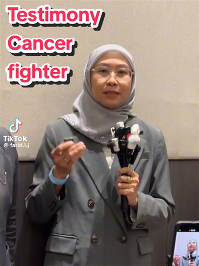 Inspiring Testimony of a Cancer Fighter