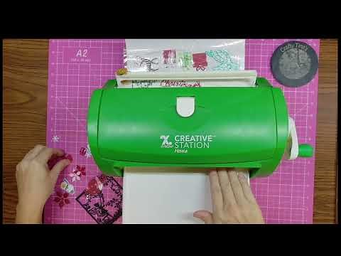 Xyron sticker maker. What is it and how does it work. Adding adhesive to die cuts.
