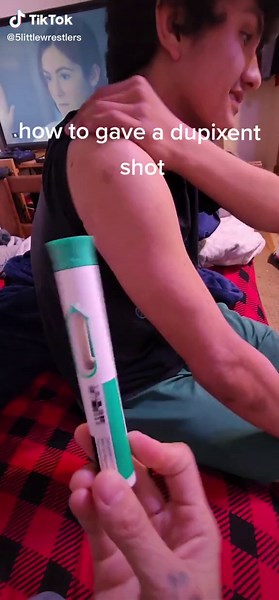#dupixentshot How to give a duplixent shot #eczema #fyp