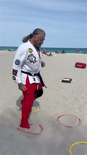 Age is Just a Number | Felix the Cuban Cowboy Tests his Martial Arts Technique, Agility & Speed on the Ninja Warrior Obstacle Power Zone Course #karate #martialarts #taekwondo #ninjawarrior | Point Fighter Live