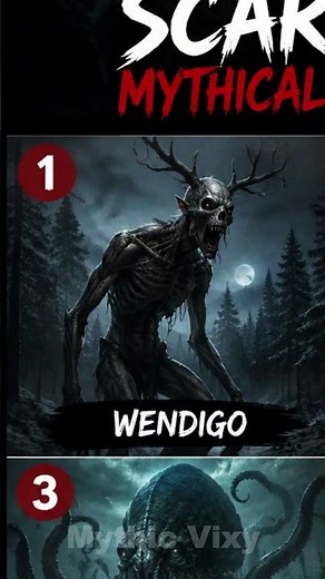 Top 5 Scariest Mythical Creatures That Will Haunt Your Nightmares 😱