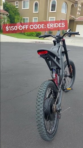 EKXBIKE X21 Max 60V 6000W Electric Bike 👉 $150 OFF with Code: Erides #electricbike