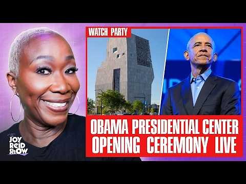 WATCH PARTY: Obama Presidential Center Opening Ceremony LIVE | The Joy Reid Show (No Commentary)