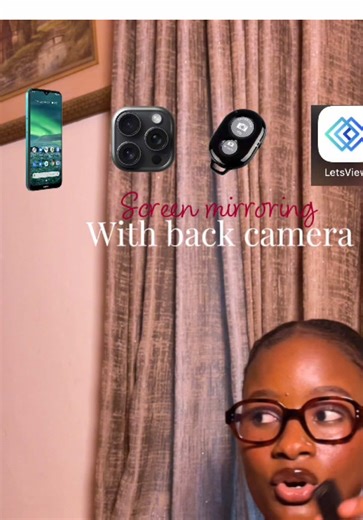 Easily Film with Your Back Camera Using LETS VIEW