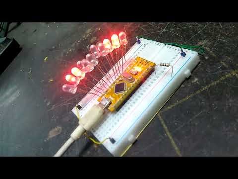 LED chaser with 32 effects |led patterns with Arduino | Code in Discription