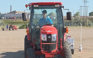 FFA students showcase tractor-riding skills at State Fair