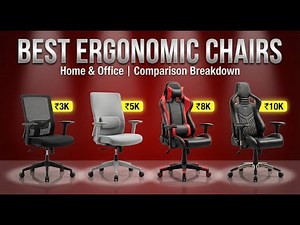 Best Budget Ergonomic Chairs for Home & Office | Office Chair Under 5000 | Work From Home Chair