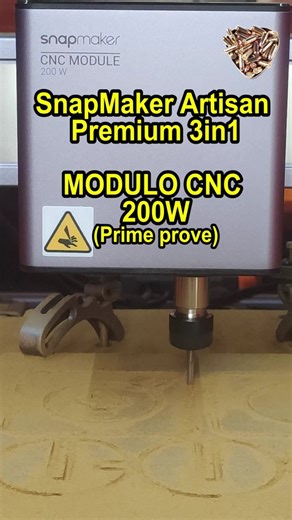 MODULO CNC 200W x SNAPMAKER ARTISAN PREMIUM 3in1