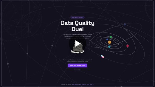 #apacheairflow #dataengineering #dataquality #datascience #opensource #gamification | Volker Janz