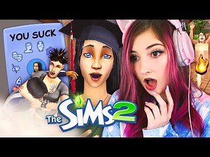 Is The Sims 2 University BETTER Than The Sims 4?