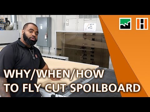 Fly Cut your Spoilboard on a Holz-Her Dynestic CNC Router