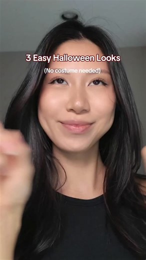 No costume? No problem. These 3 easy makeup looks will save your Halloween: 1. Cheetah – quick dots bold liner, and you’re instantly wild. 2. Vampire – pale skin, smudged eyes, dark lips… it’s giving undead chic. 3. Tim Burton character – exaggerate the brows hollow eyes, and you’re straight out of the movie screen. Proof that with just a little makeup, you can own Halloween — no costume required. #halloweenmakeup #makeup #makeuptips #haloween2025 #yvrinfluencer #vancouver influencer #torontoinf