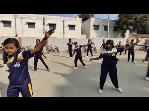 Shanti Kranthi one two three one two three Dance cover by Priya school Gubbi Tumkur