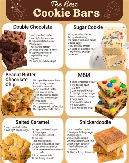 The BEST Cookie Bar Recipes! | Recipes by kamika