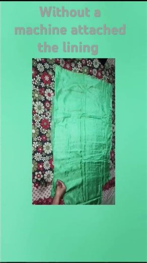 hand attach lining process#lining#short#2025