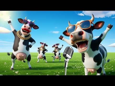 COW DANCE VIDEO || Cow dance & cow song 2025 || Cow dance mix || Cow Funny Video || ZoZo Fun
