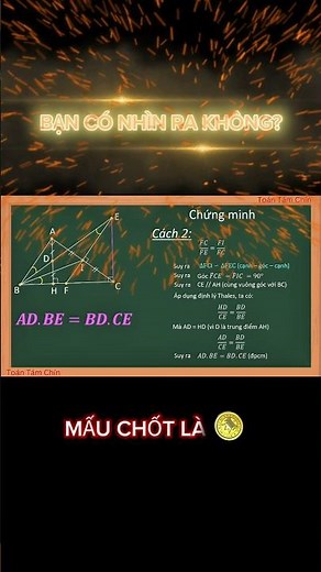 👉 2 solutions – 1 underlying principle | Once understood, geometry is truly beautiful!