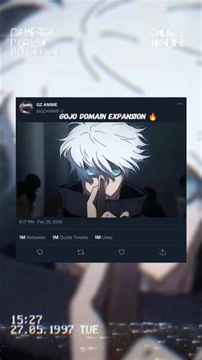 “When Gojo Opens His Domain… It’s Over”🔥