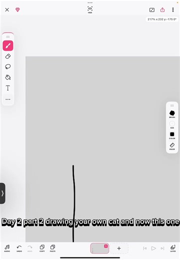 Draw Your Cat Day 2: Part 2 Tutorial