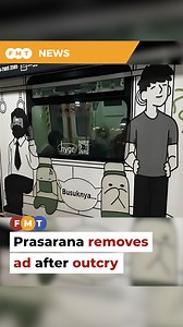 6.8K views · 23 reactions | Prasarana removes personal care ad from train after outcry It says the advertisement depicted an everyday situation involving Malaysians in general using public transport. #FMTNews #Prasarana #ControversialAd #LRT #FacebookWatch | Free Malaysia Today | Facebook