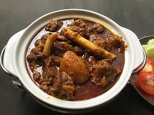 Mutton Curry with Potato | Authentic Bengali Mutton Curry - In Bengali Recipe