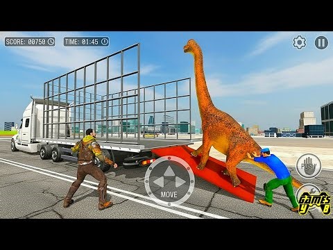 Rescue and Transport Wild Dinosaur Truck Game 2026 Part 2 - Android Gameplay