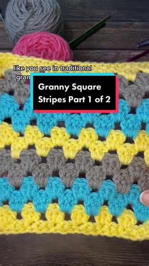 Granny Stripe Stitch Patterns Explained | Crochet Tutorial