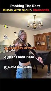 Ranking The Best Music With Violin 🎻🔥 | Top Violin Sounds
