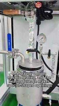 high-temperature and high-pressure visual reactor #laboratory #reactor #research #science