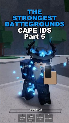 🥶 CAPE IDs For TSB! | Part 5 | Strongest Battlegrounds #roblox #tsb #strongestbattlegrounds #tsbg