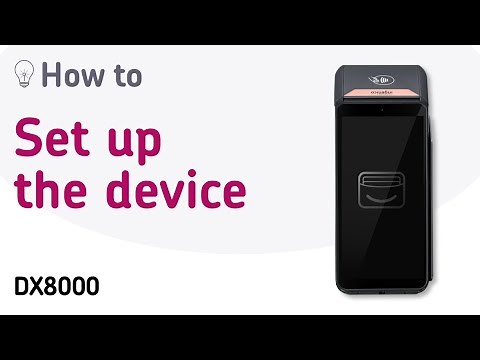 DX8000- How to setup your DX8000 device