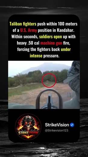 ENEMY CLOSE — .50 CAL OPENS UP AT 100 METERS #crazy