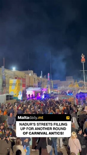 Malta Daily | Things are already brewing in Nadur! Party-goers are already descending onto the locality to continue their carnival celebrations, with... | Instagram