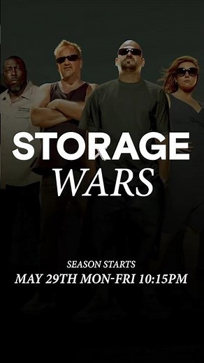 All-new season of 'Storage Wars' premieres 29 May, Mon-Fri at 10:15 PM. #StorageWars #shorts