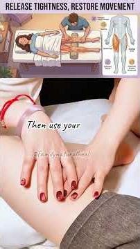 Thigh Massage Relieve Deep Muscle Tightness
