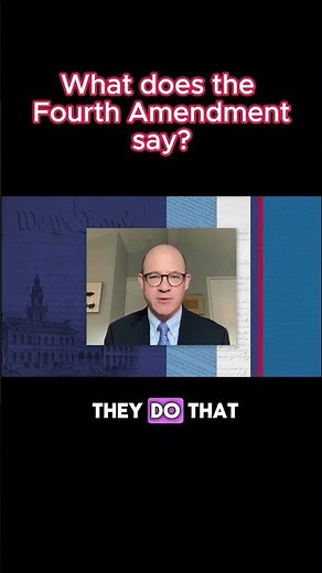 What does the Fourth Amendment say? | Orin Kerr