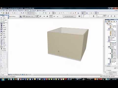ArchiCAD - How to cut a hole in a slab