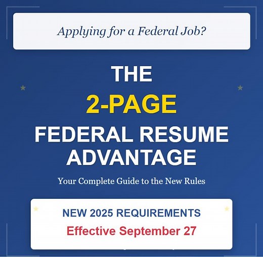 Federal Resume Guide 2025: USAJOBS 2-page Ebook   Templates (PDF Download - Etsy