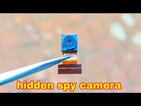 how to make wireless spy camera at home using old phone camera