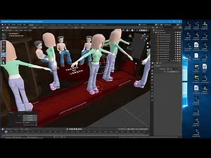 IMVU Creator Hangout - from furniture to room