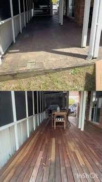 DIY Deck Build! #diy #patio #deck #building