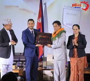 मन्त्री जगदीश खरेलको हात बाट सम्मानित् भय पछि शिव श्रेष्ठ बने भाबुक | Hello Tv Network