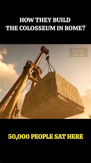 How They Build The Roman Colosseum?