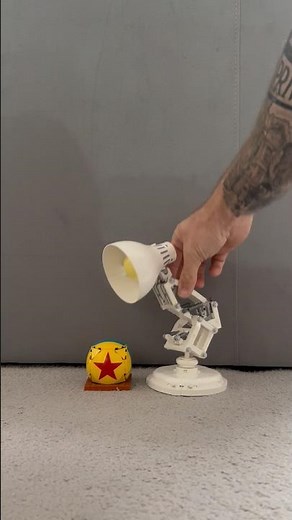 Luxo Jr. the iconic Pixar Lamp!