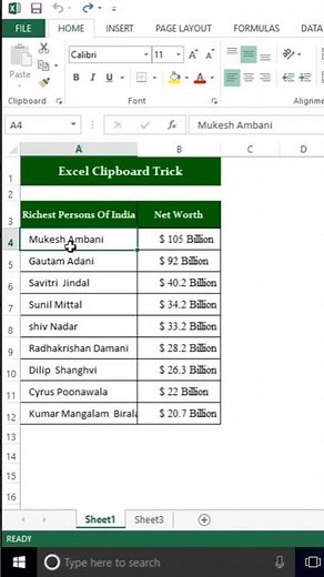 Excel Clipboard Tricks You Must Know | Fast Copy-Paste Tips | Excel Secrets" #clipboard #exceltips