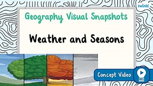 Weather and Seasons | KS1 Geography Concept Video