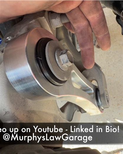 We installed Steeda’s beautiful and BEEFY vertical links on our Ultimate Handling S650 Ecoboost project! It’s such an impactful/easy upgrade! The full video is on YT - channel linked in bio! #mechanic #mustang #steeda #howto #ford @Steeda Autosports