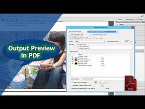 How to Check Output Preview in PDF using adobe acrobat pro
