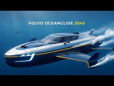 Volvo OceanGlide 2045 – The Future of Autonomous Underwater Travel